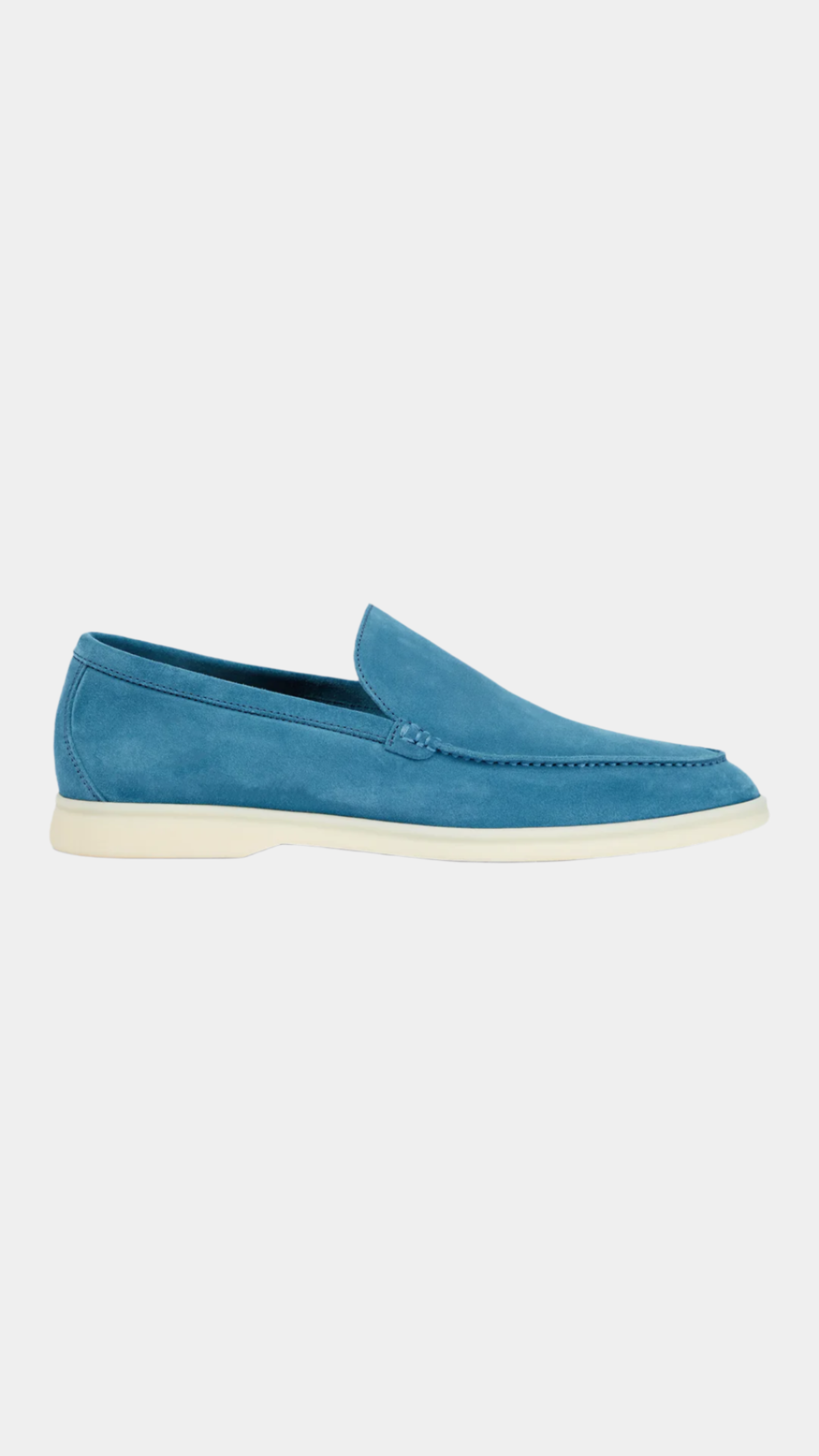 Baby Blue Luxe Loafers - Arvenis Co.