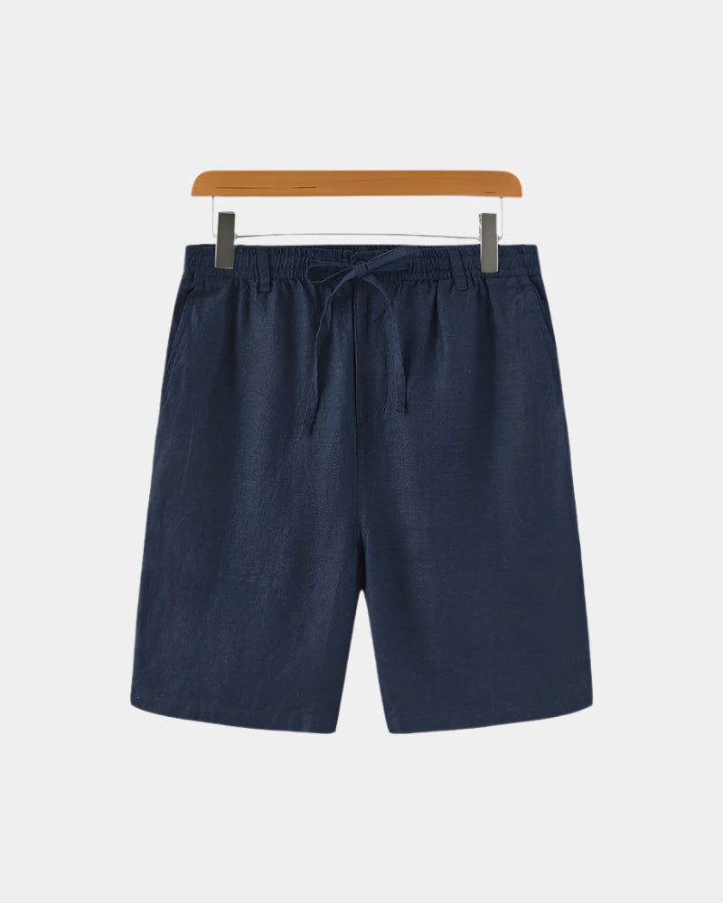 Santorini Linen Shorts - Arvenis Co.