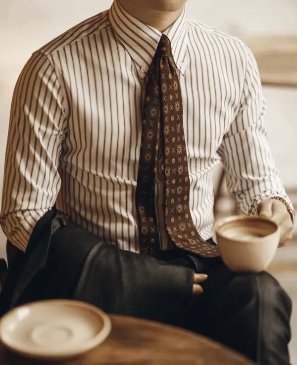 Vanguard Retro Striped Shirt - Arvenis Co.