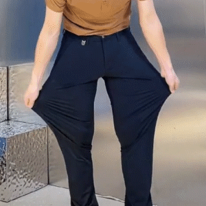 Pantalones clásicos de hombre de alta elasticidad