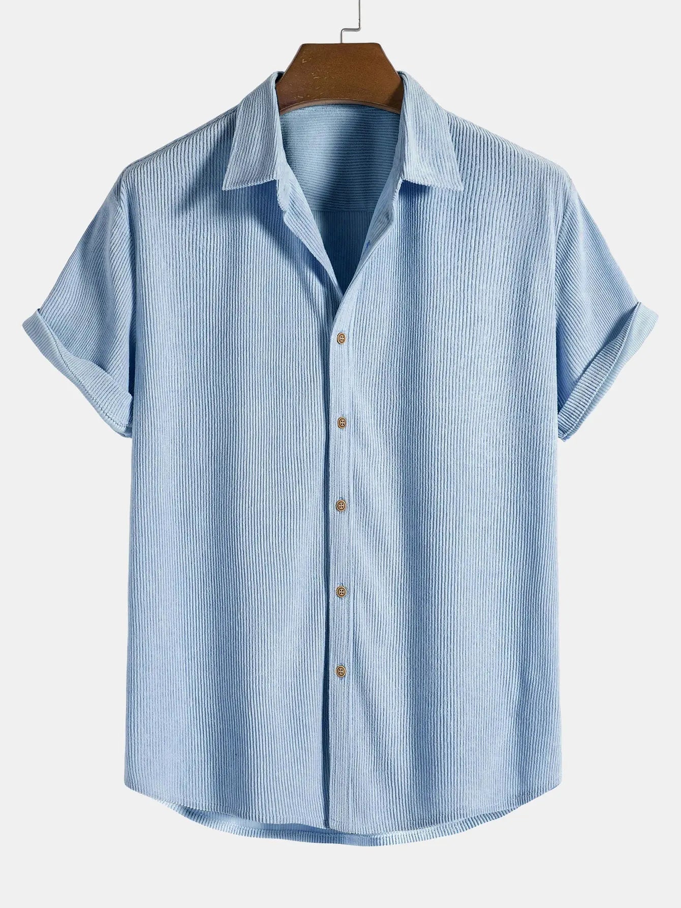 Sleek Corduroy Shirt - Arvenis Co.