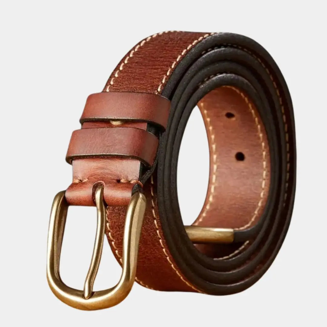 Rhodes Vintage Leather Belt - Arvenis Co.