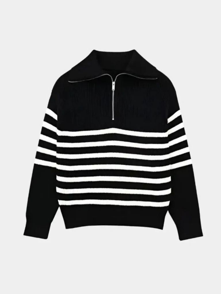 Strato Classic Zip Sweater - Arvenis Co