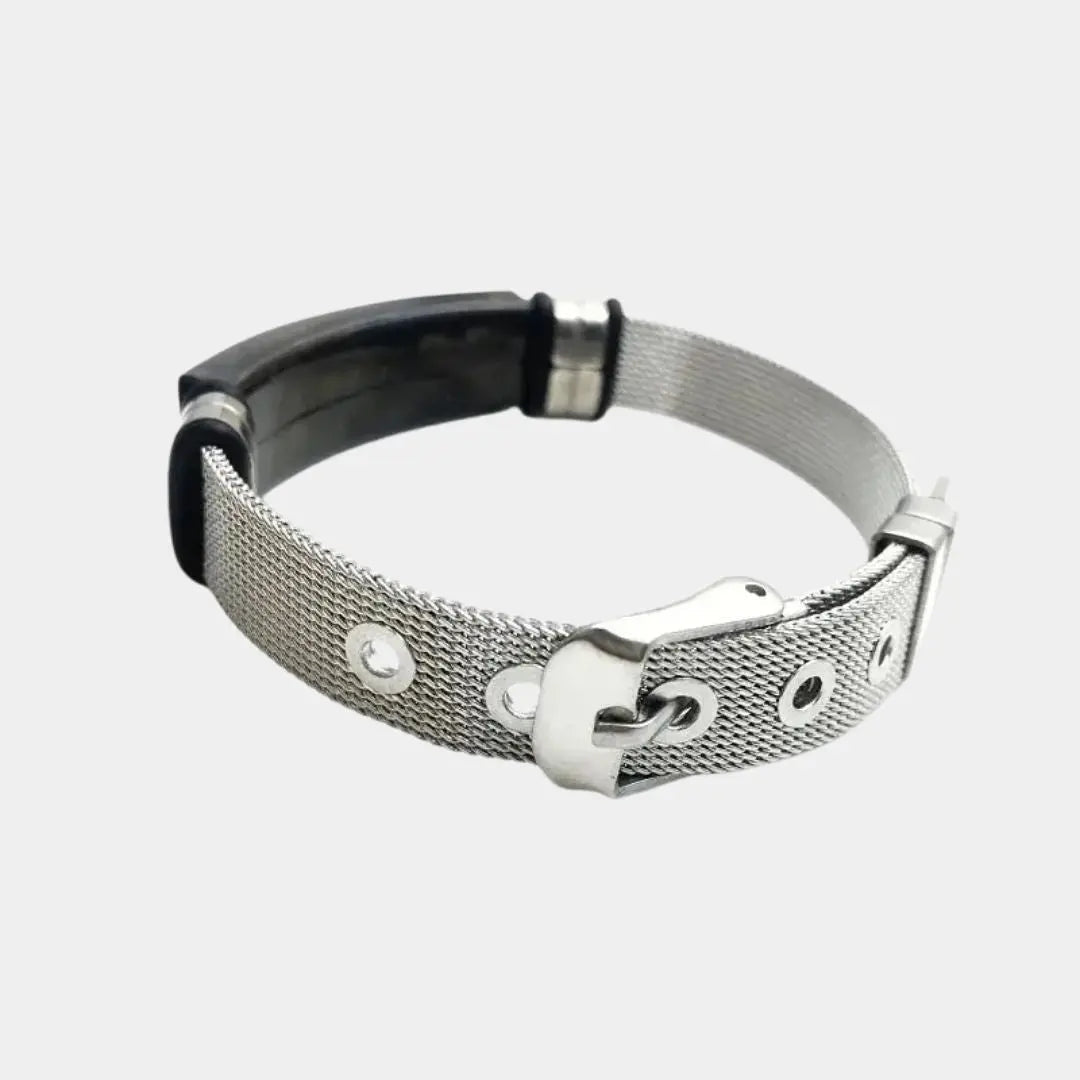 Raphaël Stainless Steel Belt Bracelet - Arvenis Co