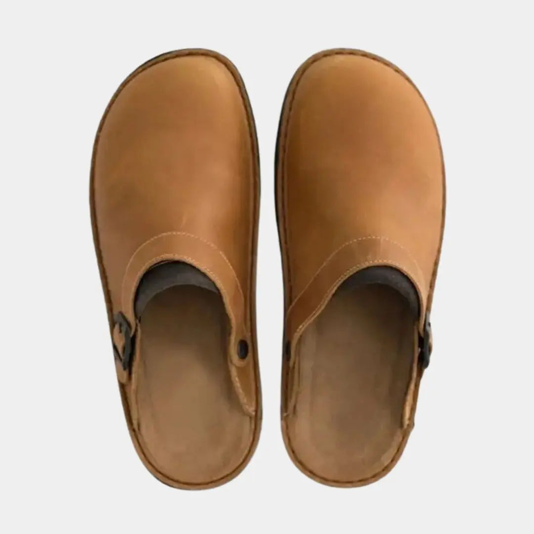 Regal Leather Clogs - Arvenis Co