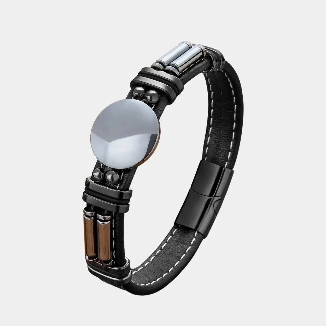 Royal Onyx Stone Bracelet - Arvenis Co
