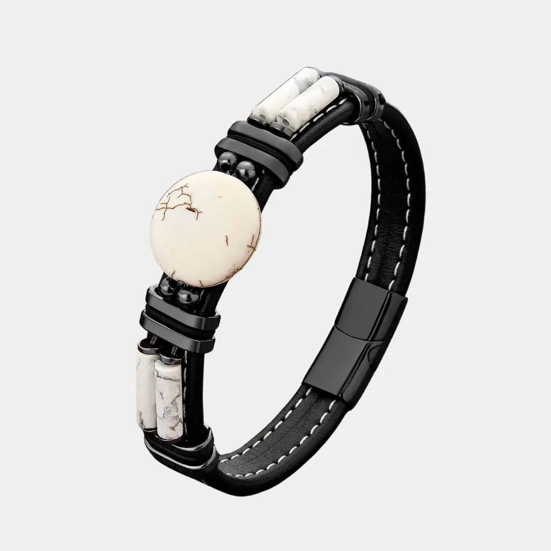 Royal Onyx Stone Bracelet - Arvenis Co