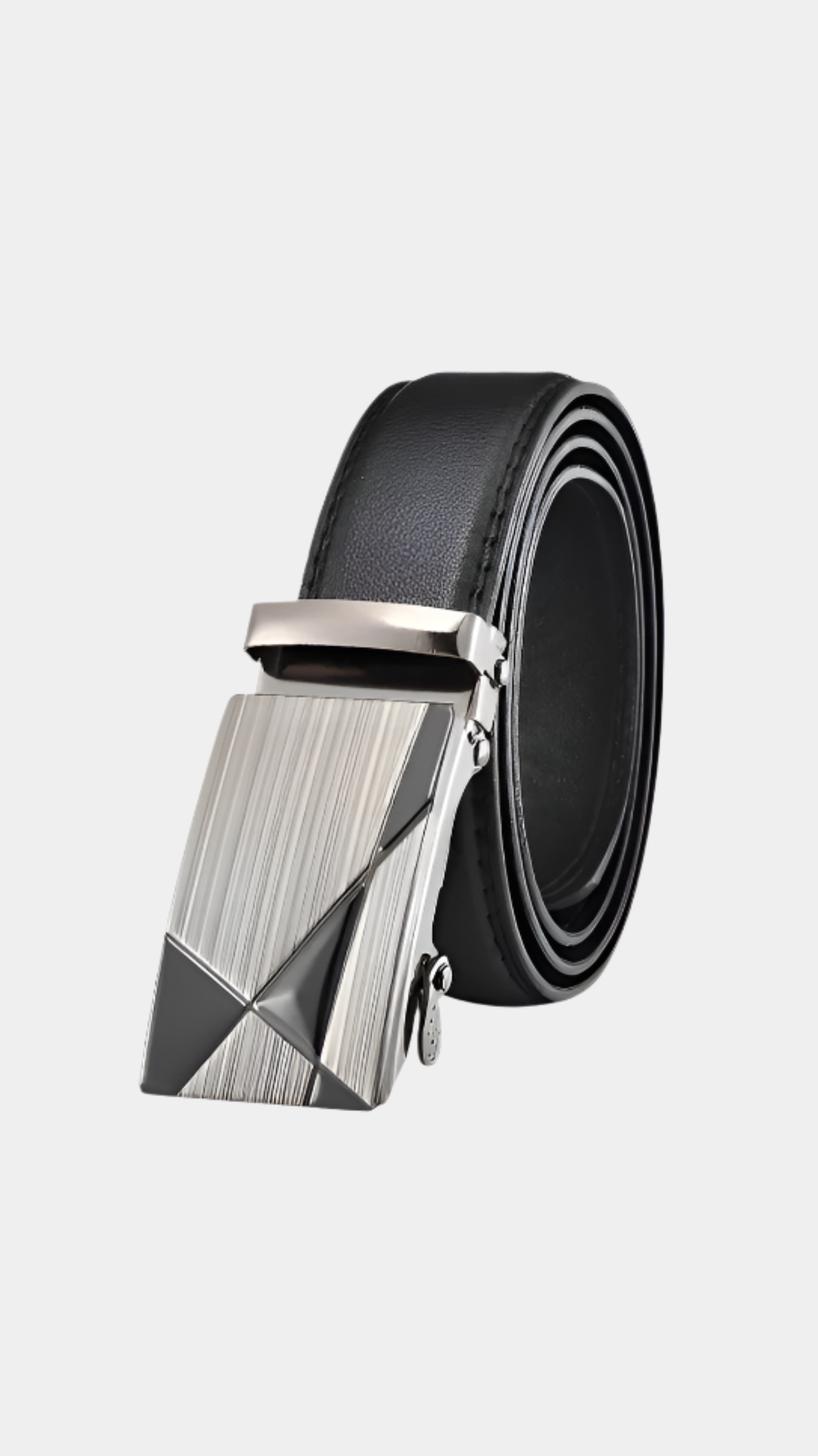 Cinturón con hebilla ajustable automática