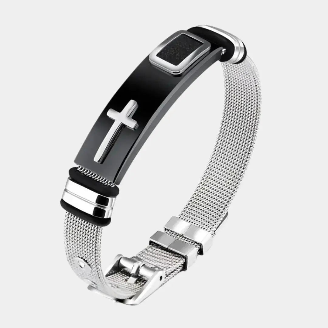 Raphaël Stainless Steel Belt Bracelet - Arvenis Co
