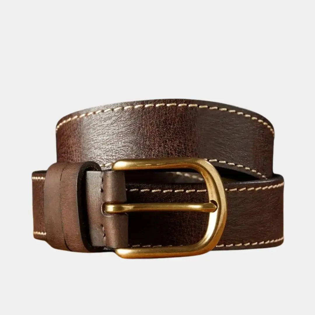 Rhodes Vintage Leather Belt - Arvenis Co.