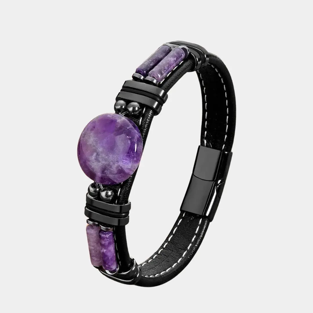Royal Onyx Stone Bracelet - Arvenis Co