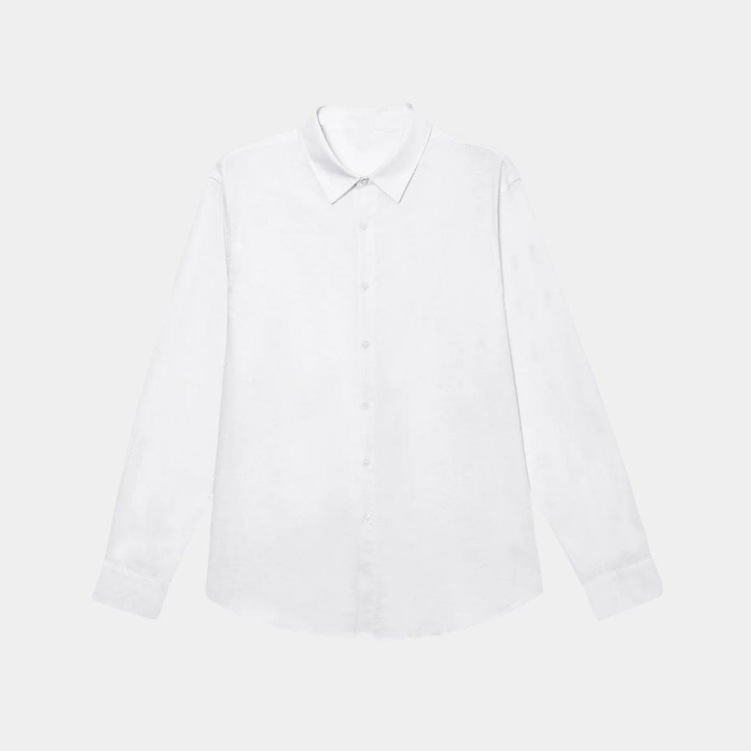 Bordeaux Linen Shirt - Arvenis Co.