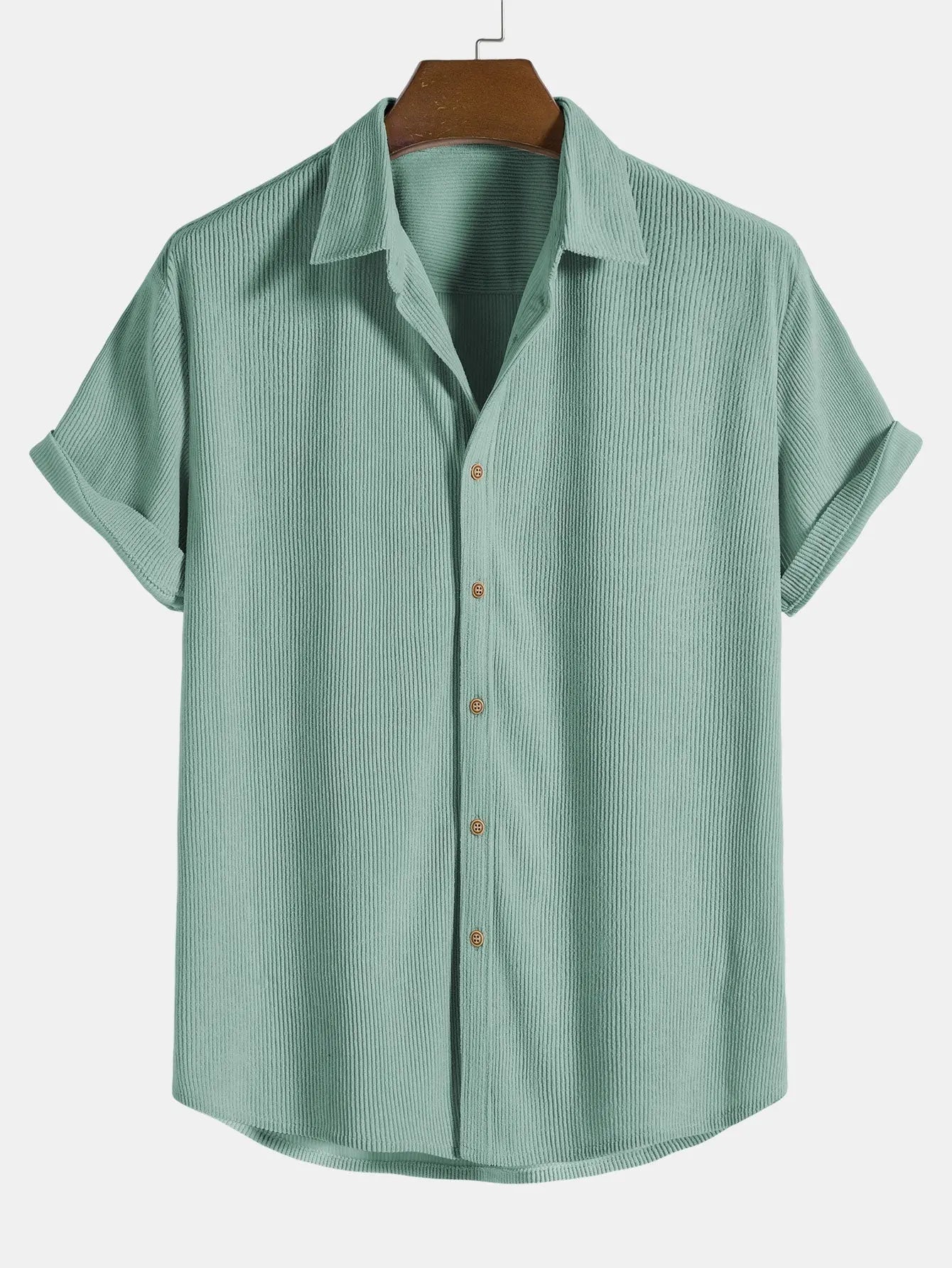 Sleek Corduroy Shirt - Arvenis Co.