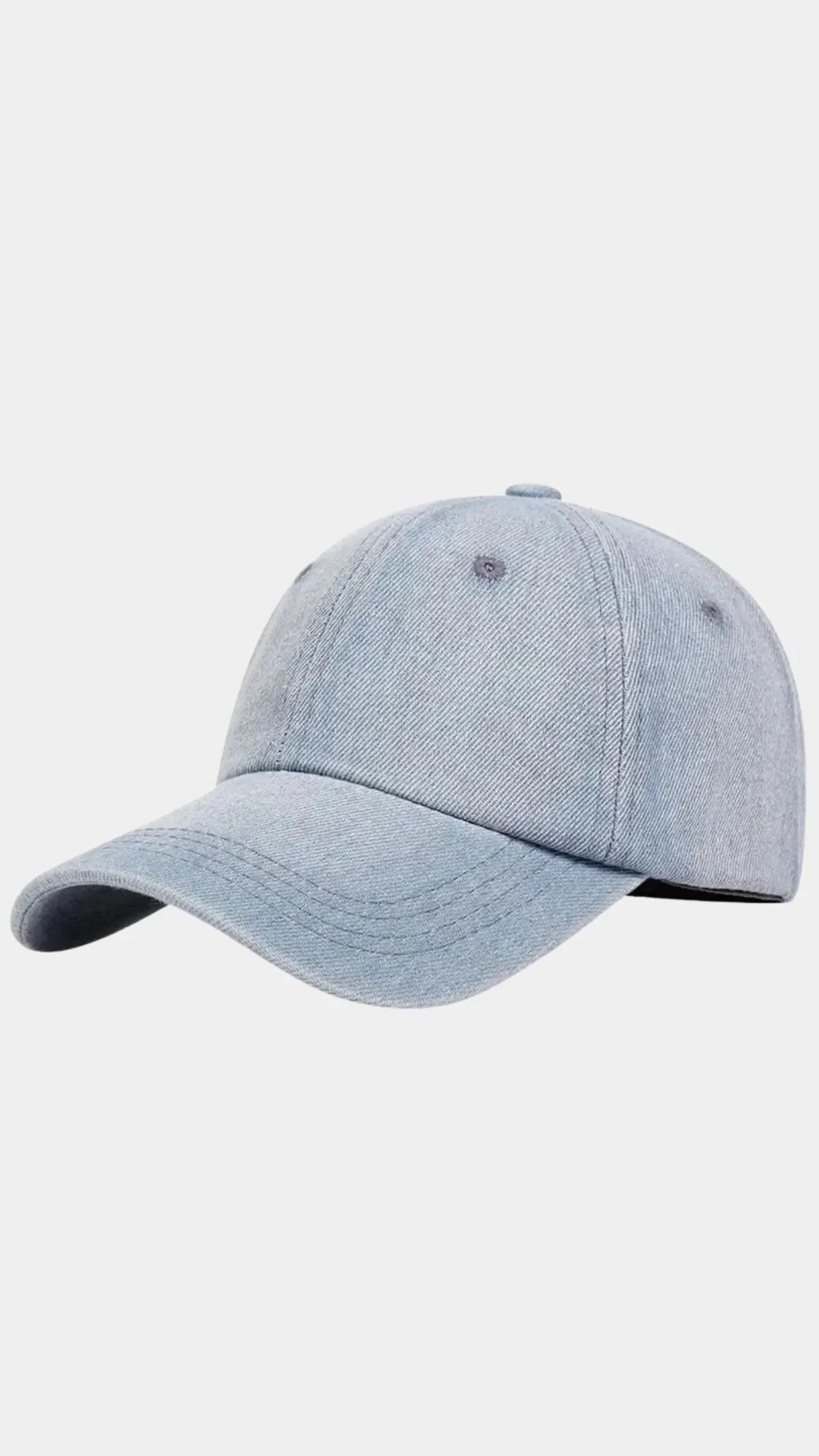 Oxford Minimalist Denim Cap - Arvenis Co