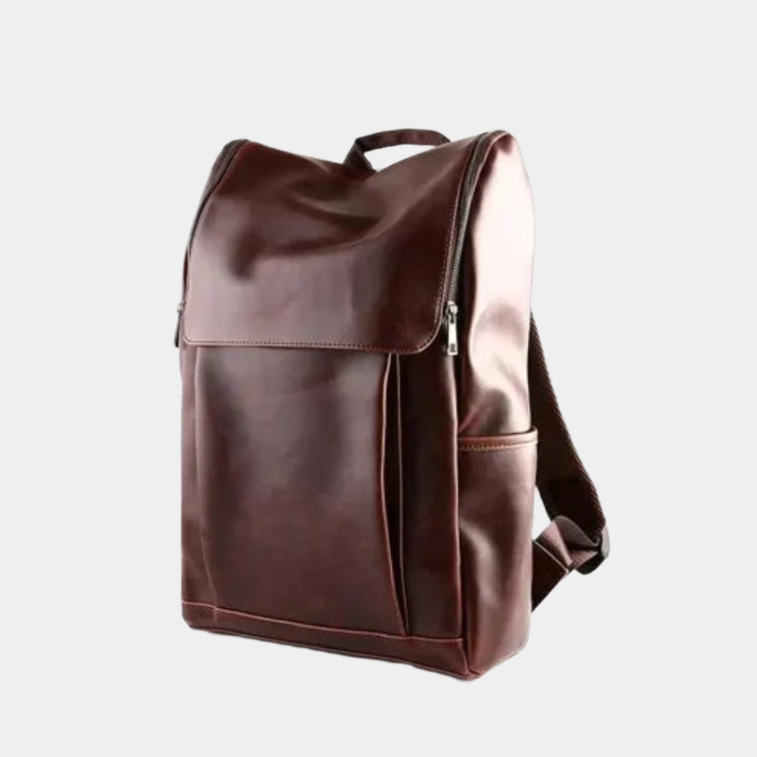 Handgefertigter Lederrucksack 