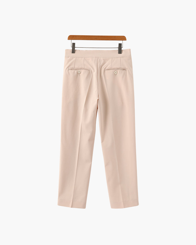 Riviera High-Waist Trousers - Arvenis Co.