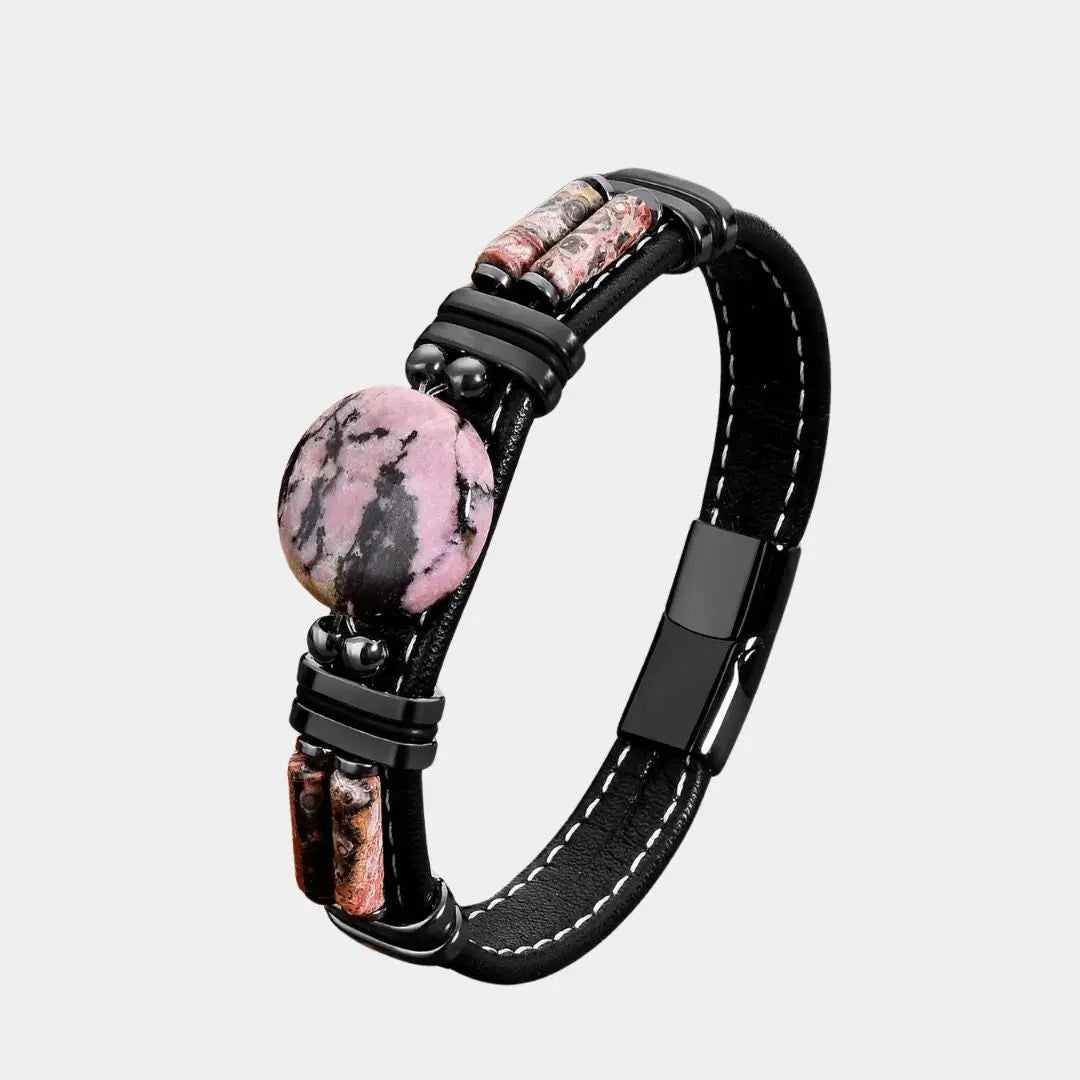 Royal Onyx Stone Bracelet - Arvenis Co