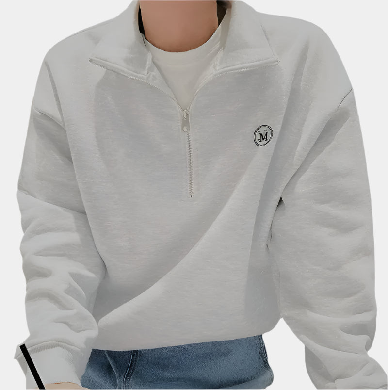 Chaqueta de algodón Miami con cremallera