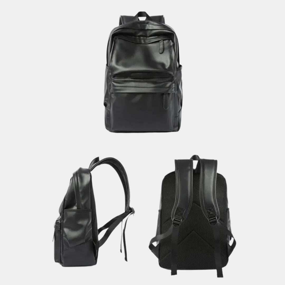 Mochila de cuero impermeable