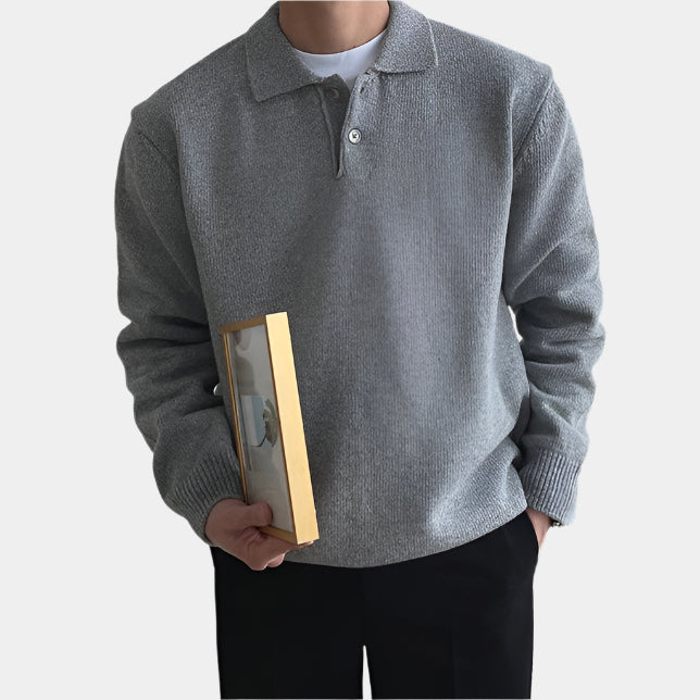 Polo de lana merino