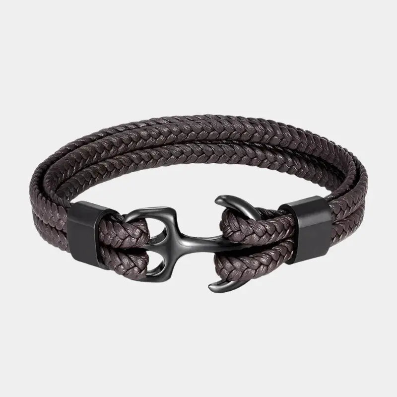 Nautical Elegance Leather Band - Arvenis Co
