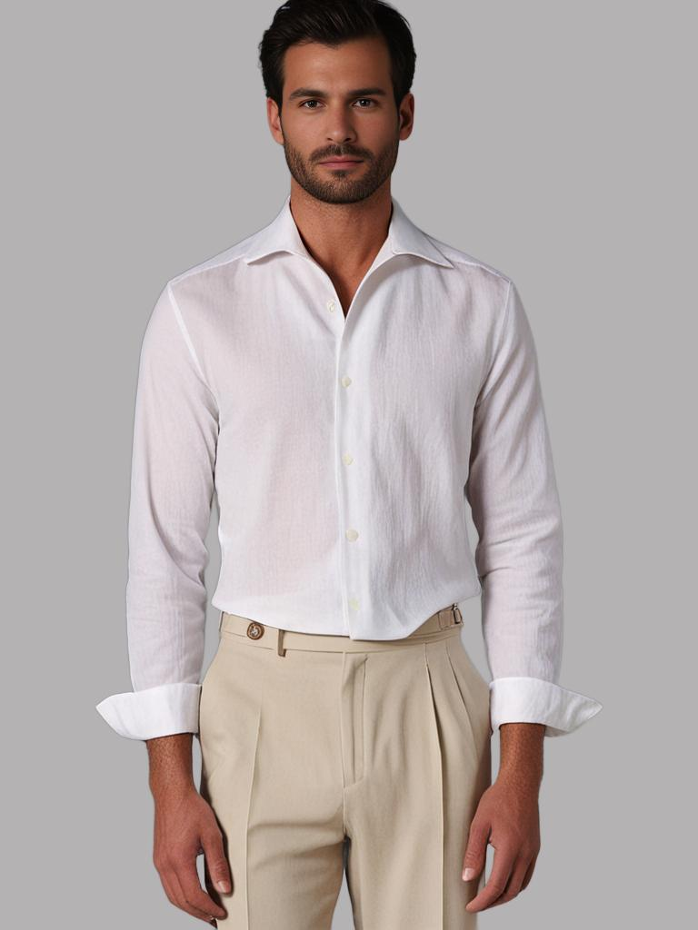 Imperial Silk Long Sleeve Shirt - Arvenis Co.