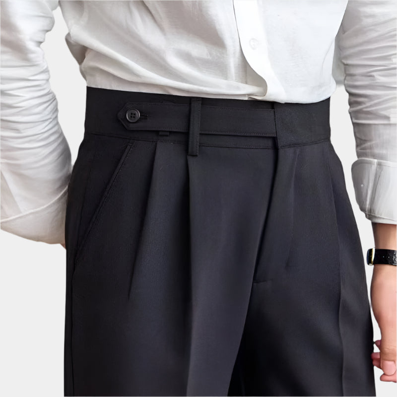 Riviera High-Waist Trousers - Arvenis Co.