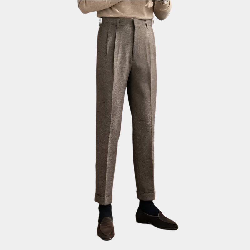 Vittorio High-Waist Trousers - Arvenis Co.