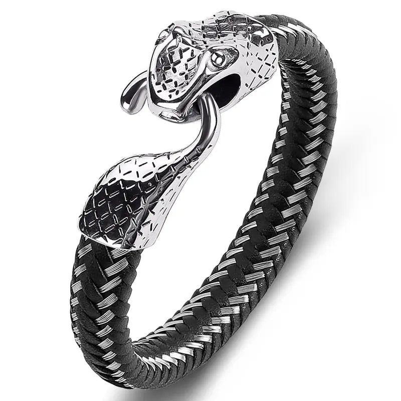 Timeless Snake Charm Bracelet - Arvenis Co