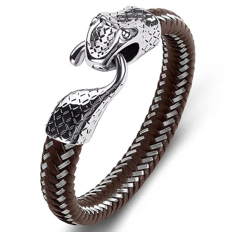 Timeless Snake Charm Bracelet - Arvenis Co