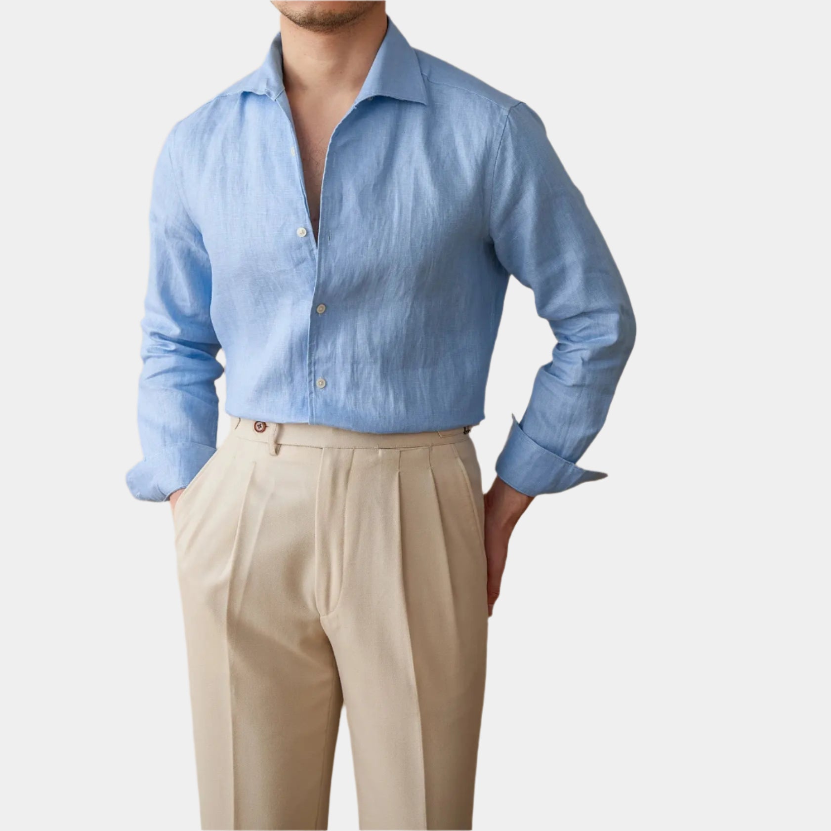 Imperial Silk Long Sleeve Shirt - Arvenis Co.