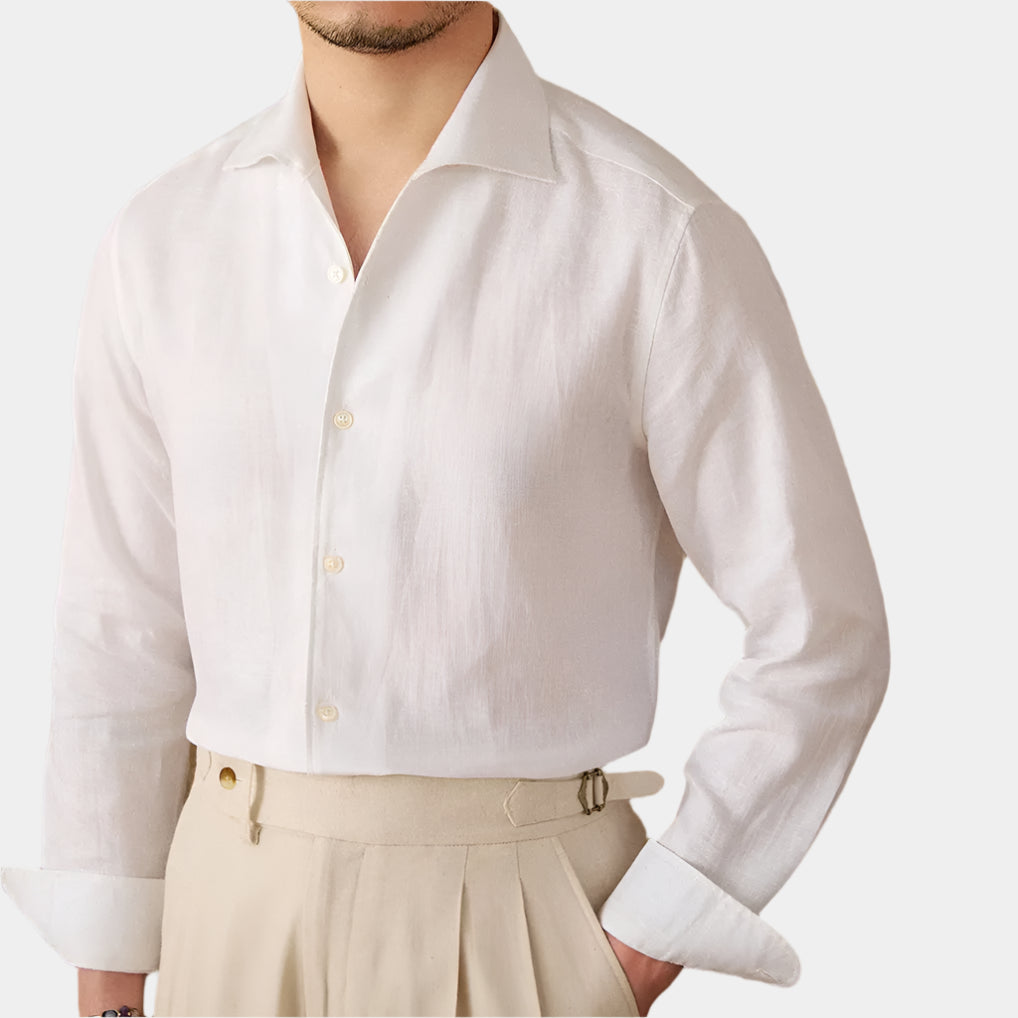 Imperial Silk Long Sleeve Shirt - Arvenis Co.