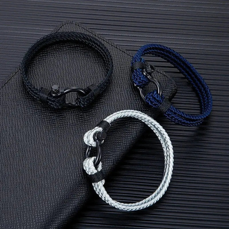 Timeless Nautical Cross Bracelet - Arvenis Co