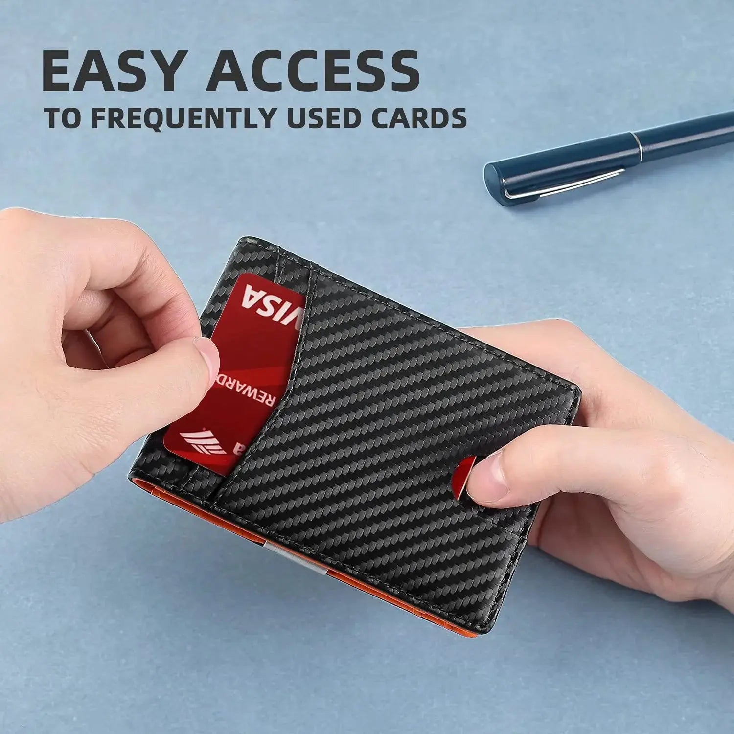 Windsor Carbon Fiber Wallet - Arvenis Co