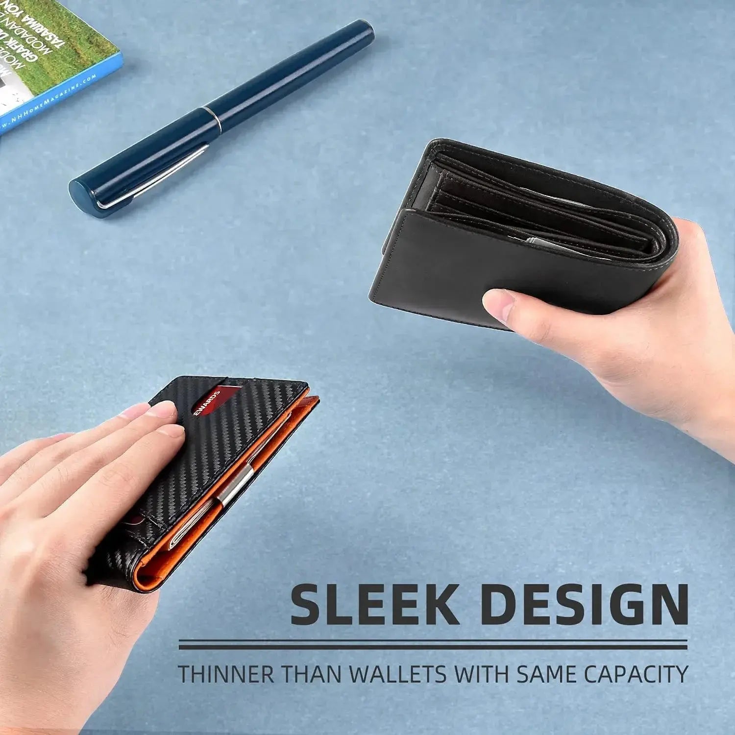 Windsor Carbon Fiber Wallet - Arvenis Co