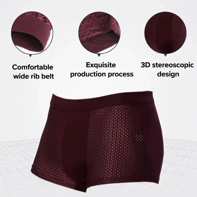 Bamboo Fiber Boxer Shorts - Arvenis Co.