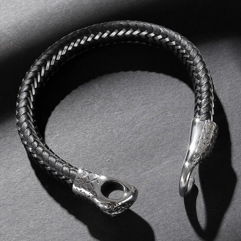 Timeless Snake Charm Bracelet - Arvenis Co