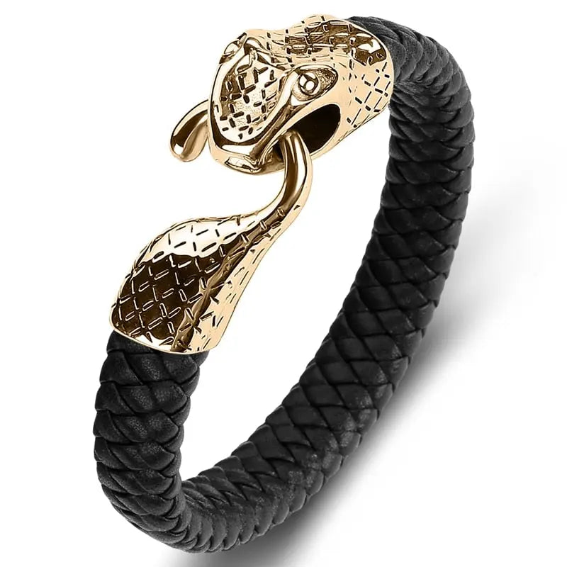 Timeless Snake Charm Bracelet - Arvenis Co
