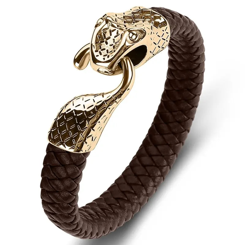 Timeless Snake Charm Bracelet - Arvenis Co