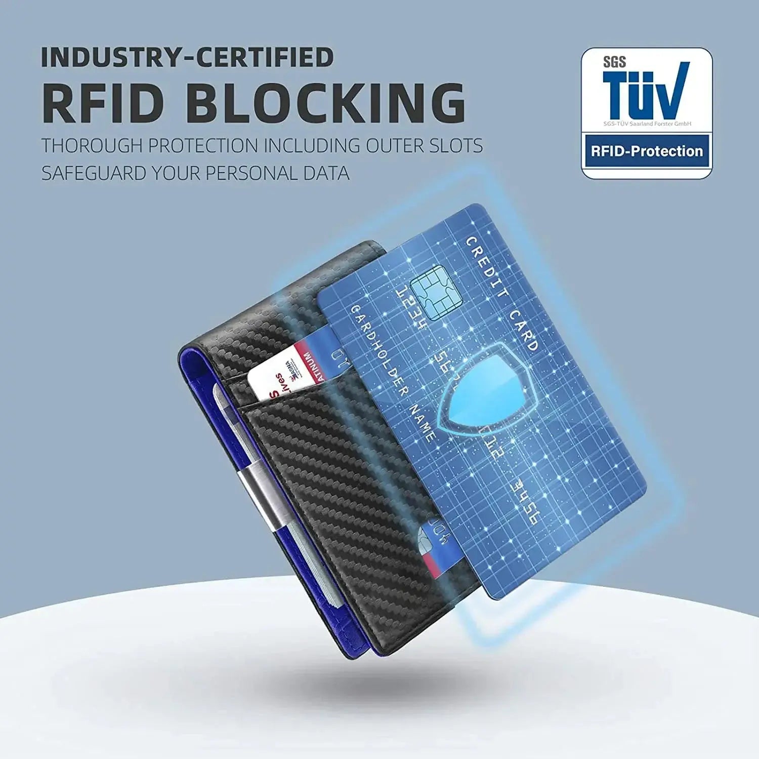Windsor Carbon Fiber Wallet - Arvenis Co