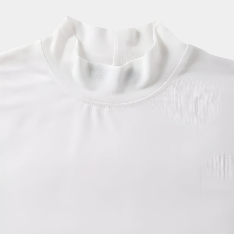 Camiseta de corte ajustado con cuello