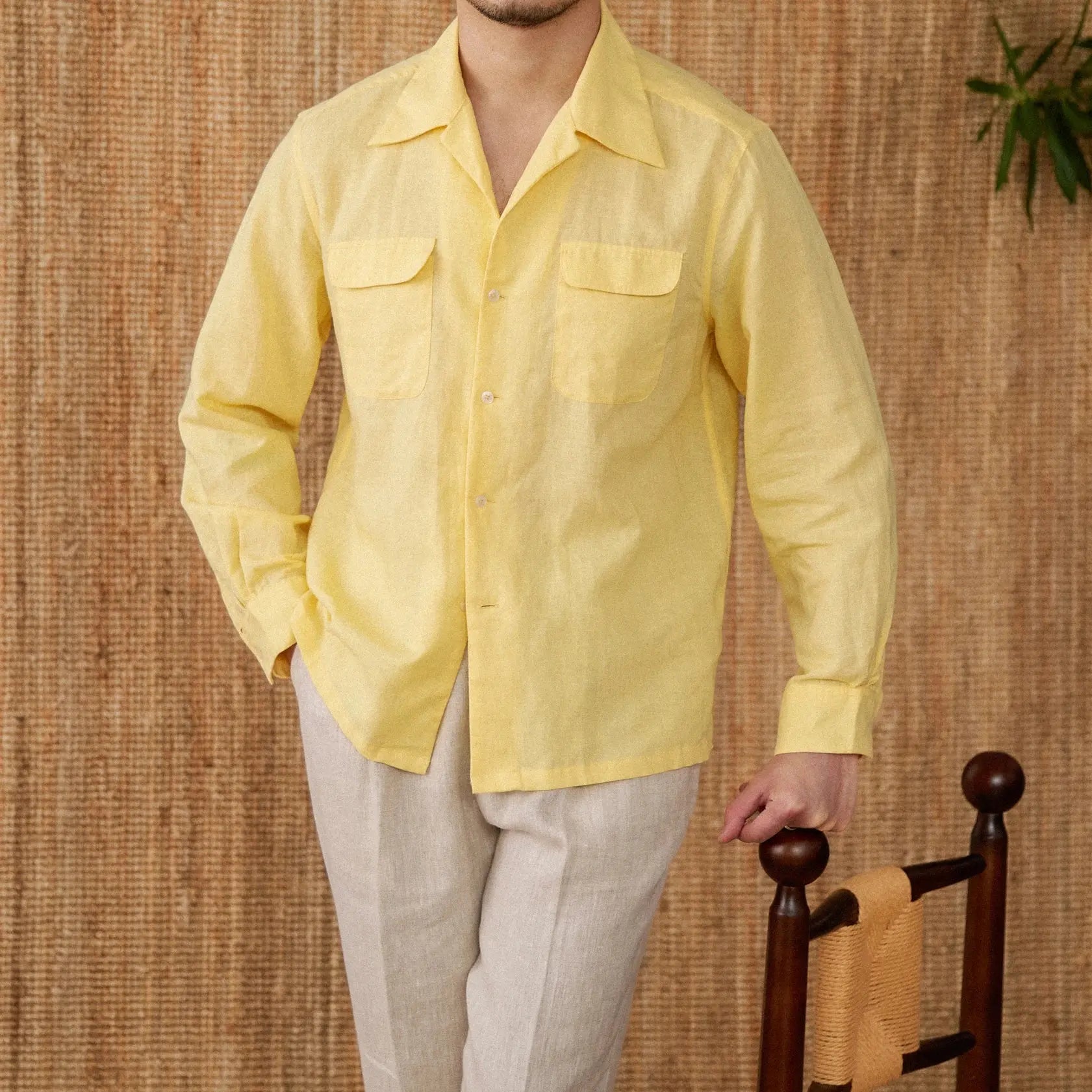 Luxe Elegance Long Sleeve Shirt - Arvenis Co.
