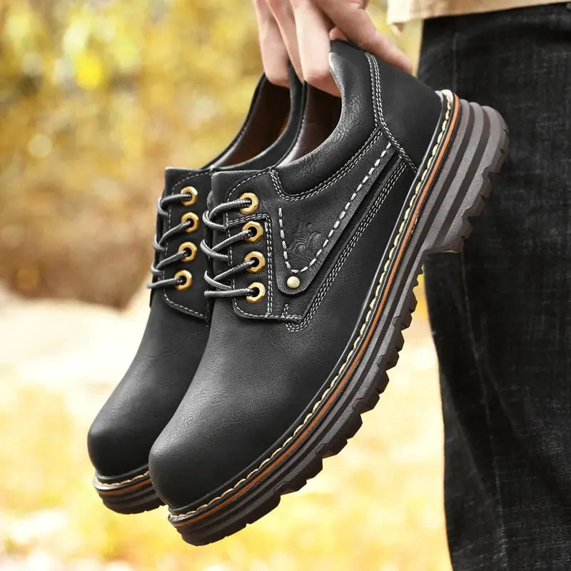 Gentry Leather Oxford Shoes - Arvenis Co
