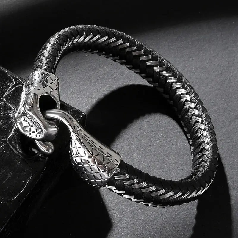 Timeless Snake Charm Bracelet - Arvenis Co