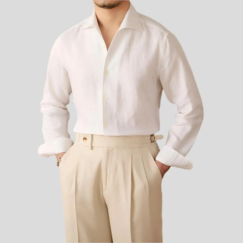 Imperial Silk Long Sleeve Shirt - Arvenis Co.