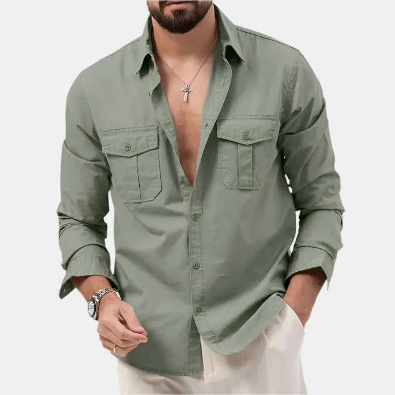 Classic Heritage Long Sleeve Shirt - Arvenis Co.