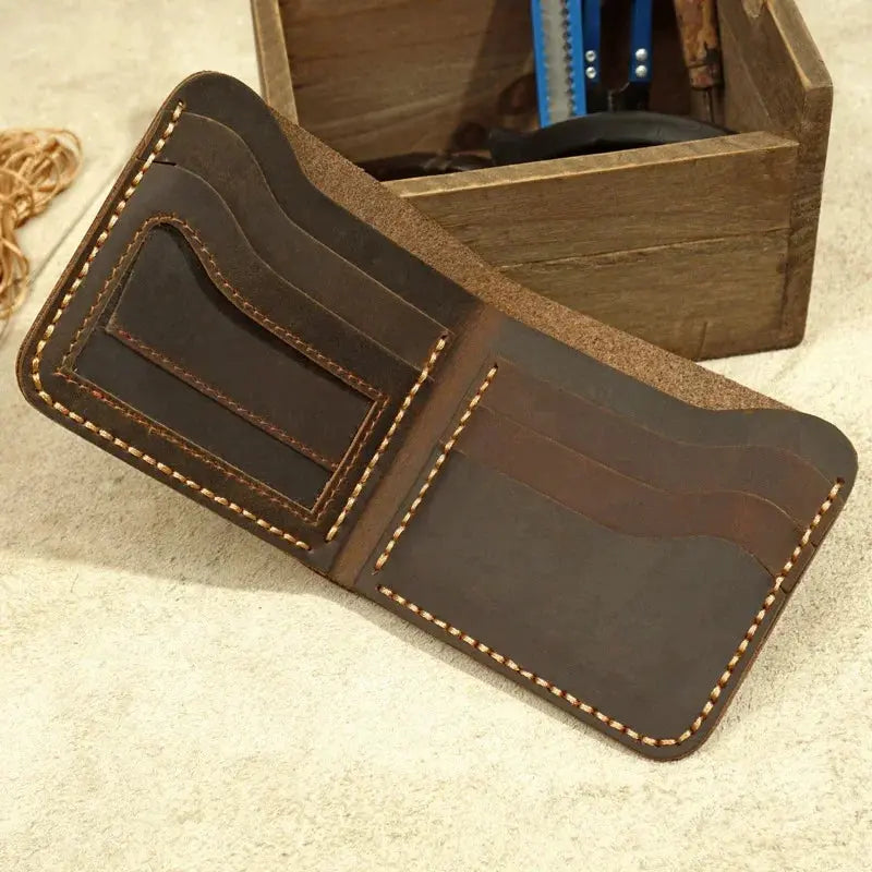 Canterbury Handmade Leather Wallet - Arvenis Co