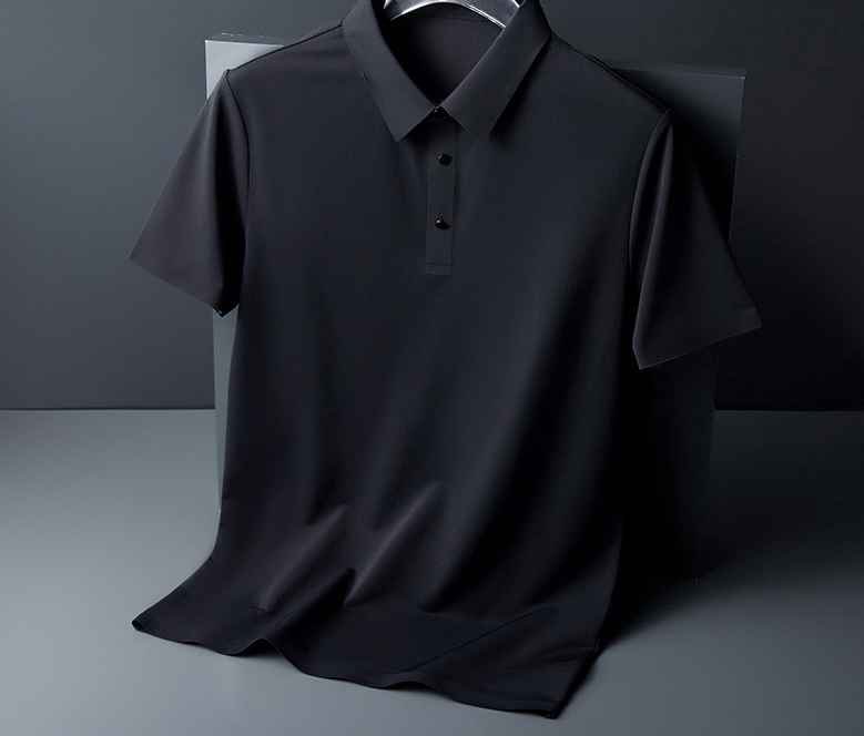 Ice Silk Traceless Poloshirt für Herren
