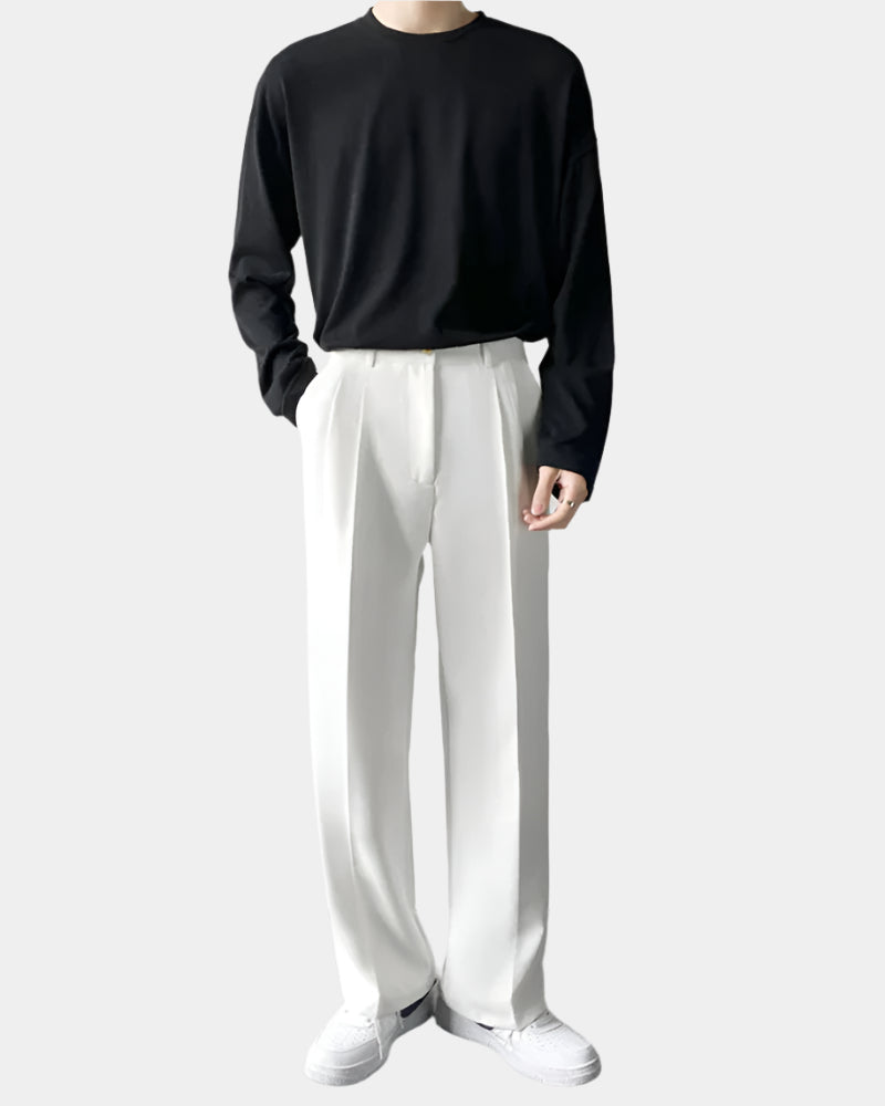 Belgravia Wide-Leg Trousers - Arvenis Co.