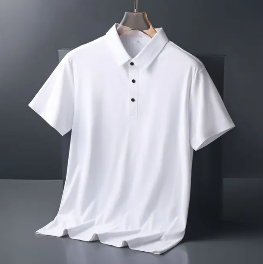 Ice Silk Traceless Poloshirt für Herren